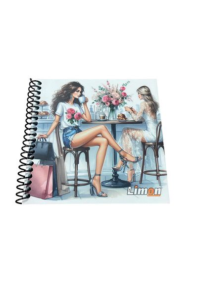 Limon 14X14 Square Mini Agenda Memo Pad