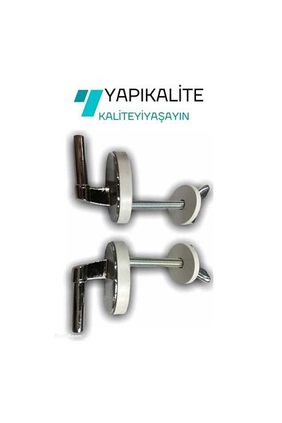 YAPI KALİTE Toilet Seat Hinge Metal Adjustable Bottom Tightening