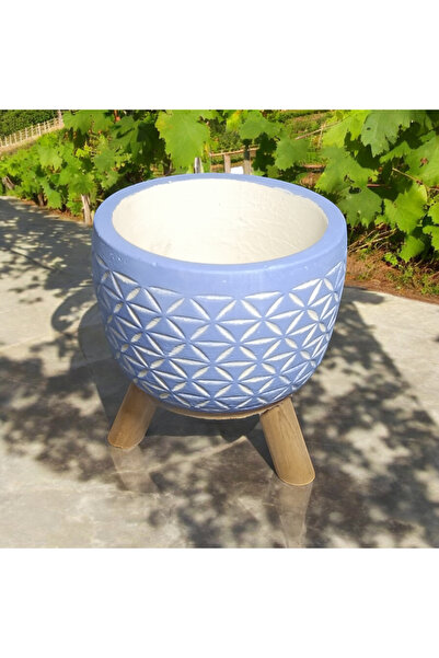 Asbar Dekor Desenli saksi