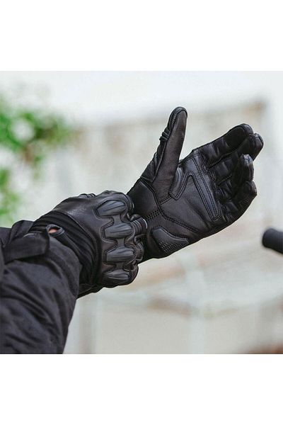 Revit Enegry Leather Motorcycle Gloves