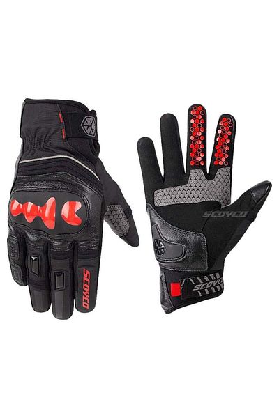 Scoyco Mc94 Winter Gloves Red