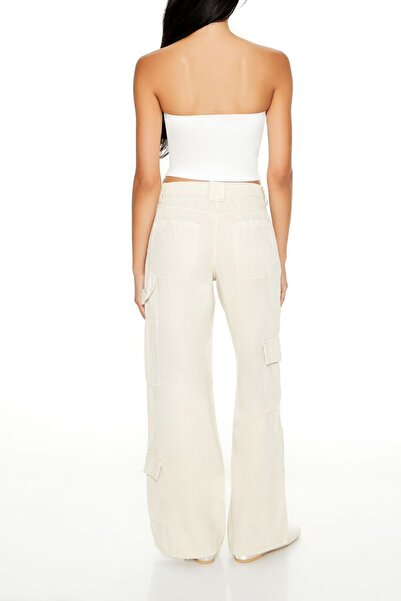Forever 21 Twill Kargo Carpenter Pantolon
