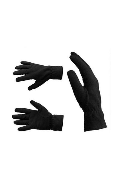 Teknor Mănuși unisex negre termice de iarnă de calitate polară