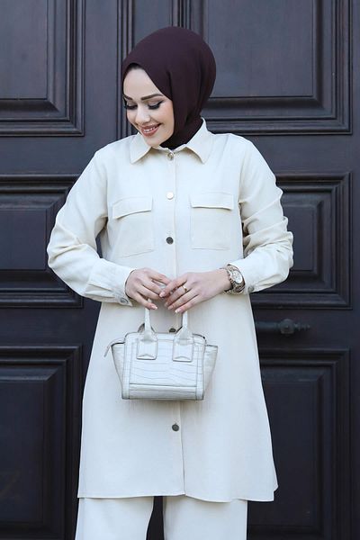 Herita Detailliertes Hijab-Set