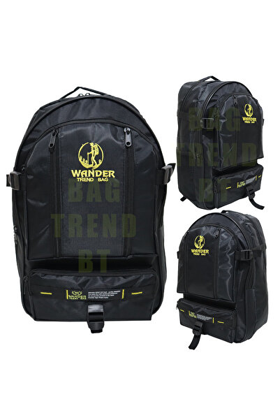 Bag Trend BT حقيبة ظهر تسلق الجبال، تسلق الجبال، الظهر، الحقيبة، (أسود)