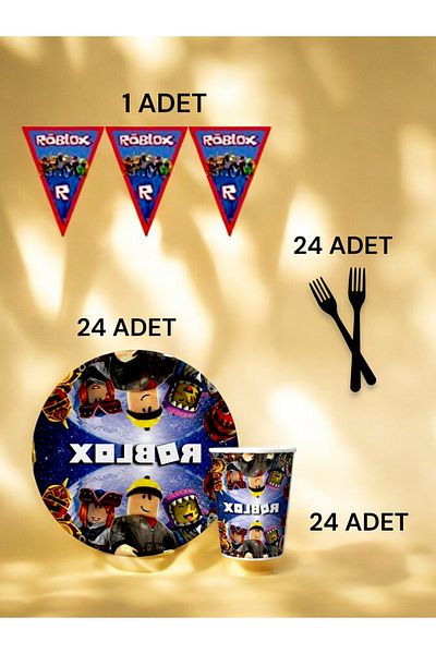 VibeHome Roblox Themed S Pack for 24 - Birthday Party and Fun Events