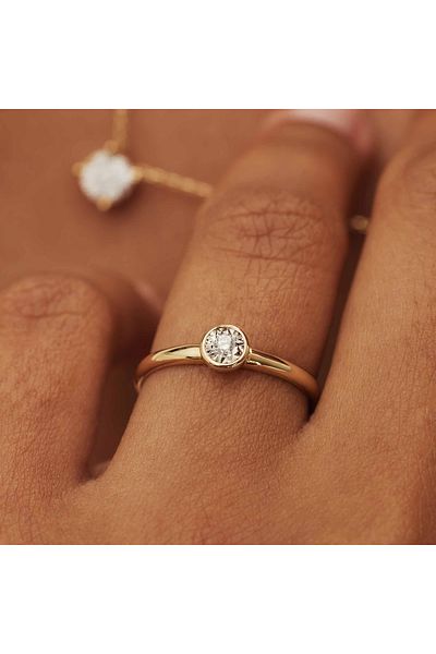 Isabel Bernard Isabel Bernard De la Paix 14 Karat Ring 56