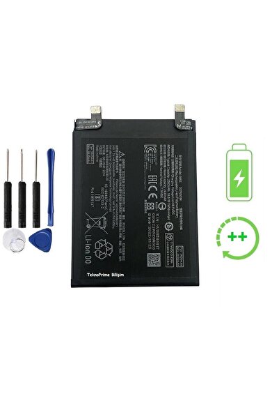 TeknoPrime Xiaomi Mi 11T Pro İle Uyumlu  Güclendirilmis İthal Pil Batarya BM58