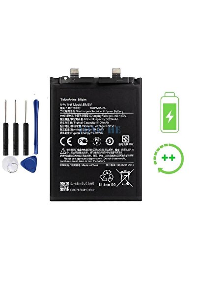 TeknoPrime Xiaomi Redmi Note 13 Pro 5g Ile Uyumlu Güclendirilmiş Ithal Pil Ba...