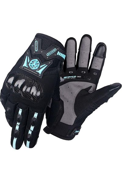 Scoyco Mc20w Carbon Touch Summer Women's Motorcycle Gloves