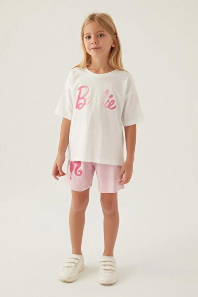 Barbie Set pantaloni scurți pentru fete Barbie