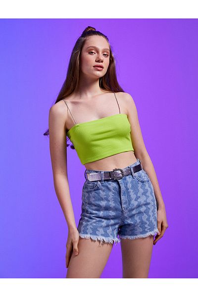 Koton Thin Strap Crop Athlete