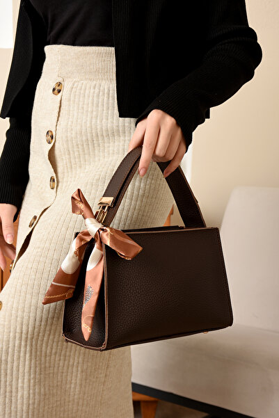 İAMBTŞY GEANT DE MÂNĂ ȘI DE UMĂR STYLISH TREND CU EȘARFĂ