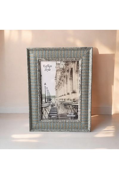 store trend Woven Pattern Photo Frame 10 X 15 cm