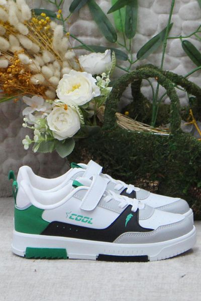 fort Cool Max Green Pantofi anatomici confortabili pentru băieți