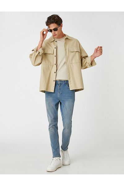 Koton Joe Jean - Pantaloni Jean Tapered Fit