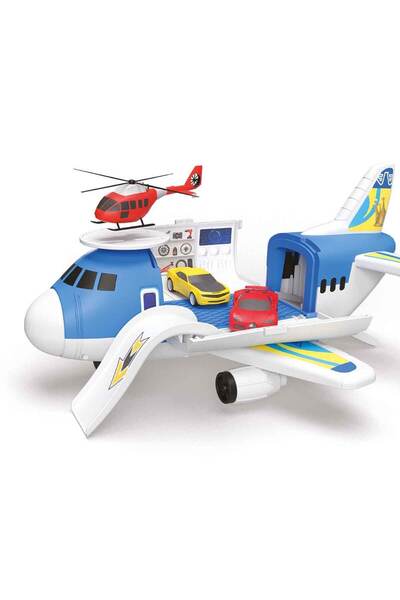 Maxx Wheels 2'si 1 Arada Uçak Garaj Seti