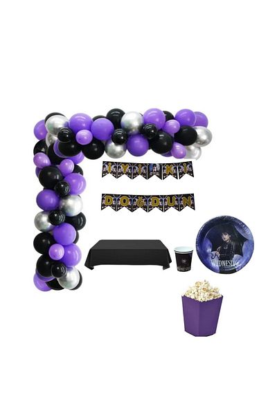 CANSIN Wednesday Birthday Set for 8 People