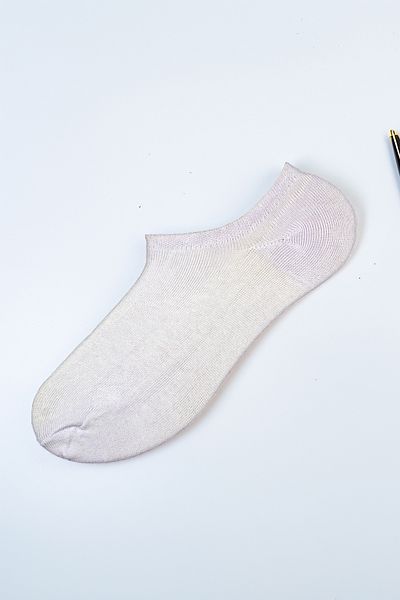 mrmubomen Soft Textured Cotton Women's Sneakers Socks - 1 Pair White Color