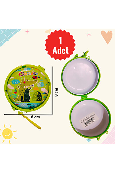 MUTLUYÜZ 1 ADET Çocuklar için Bozuk Para Cüzdanı (Çantası) Metal, Çıt Çıt Açm...