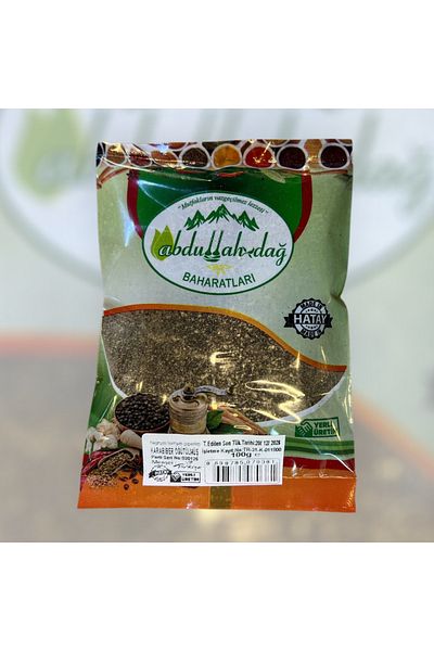 ABDULLAH DAĞ Hatay Local Pure Ground Powder Black Pepper 100 Gr
