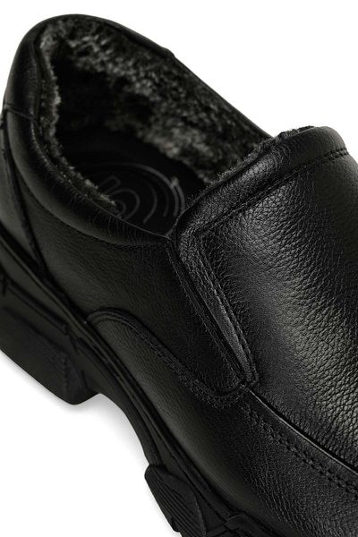 Polaris Men's Genuine Leather Sheepskin Anatomic Orthopedic Sole Shoes - Men Real Leather Shoes
