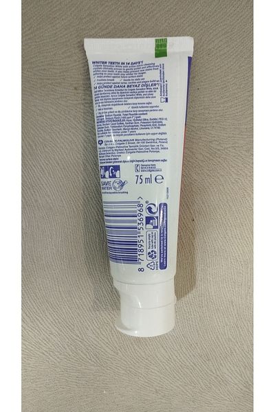 Lider MAGNESİA Tooth Paste Sensation White 75 ml X12 Ad