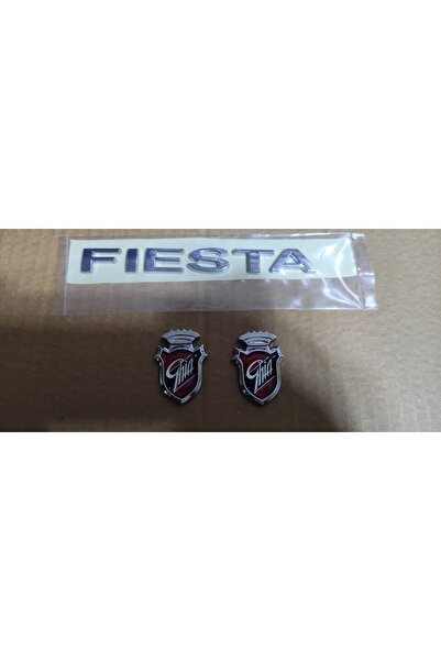 restinal Fiesta Lettering and Ghia Crest 2Pcs