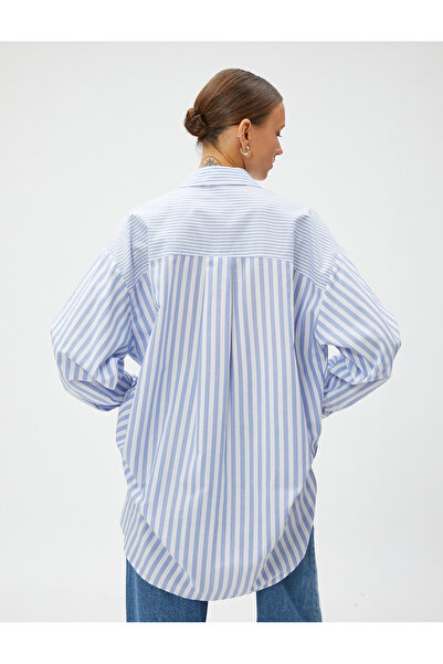 Koton Oversize ing, hosszú ujjú pamut