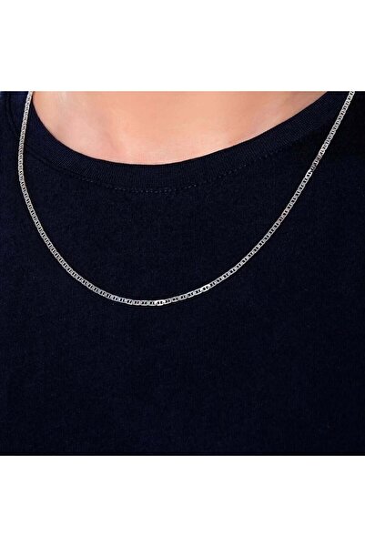 carrot silver 925 Ayar Gümüş Bar model zincir