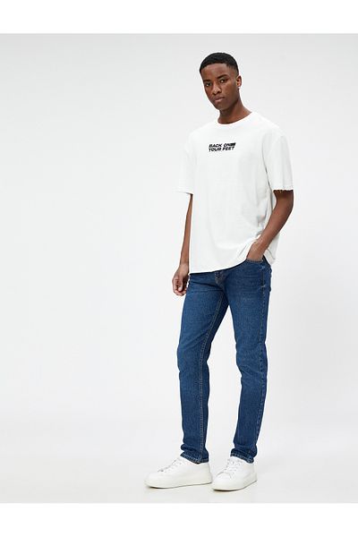 Koton Brad Jean - Blugi Slim Fit