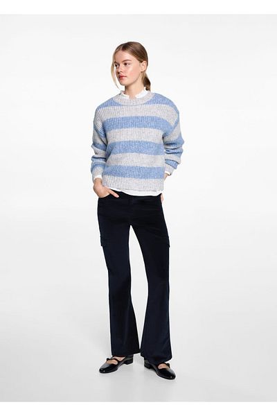Mango Teen Corduroy Trousers with Pockets