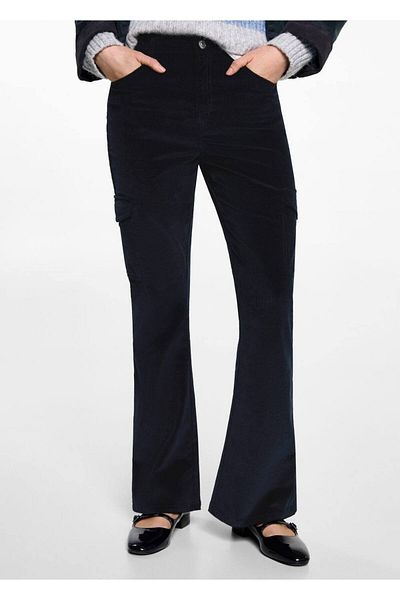 Mango Teen Corduroy Trousers with Pockets