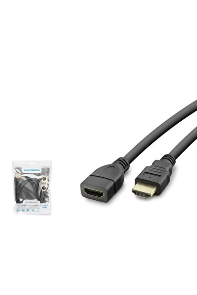 HADRON HDX2043 HDMI Uzatma Kablosu 1 m Siyah