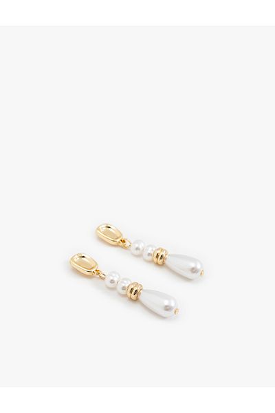 Koton Dangle Pearl Earrings