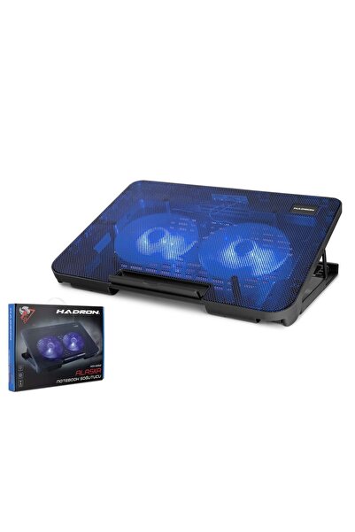 HADRON Hdx4252 Notebook Soğutucu 2*Fan Led Siyah