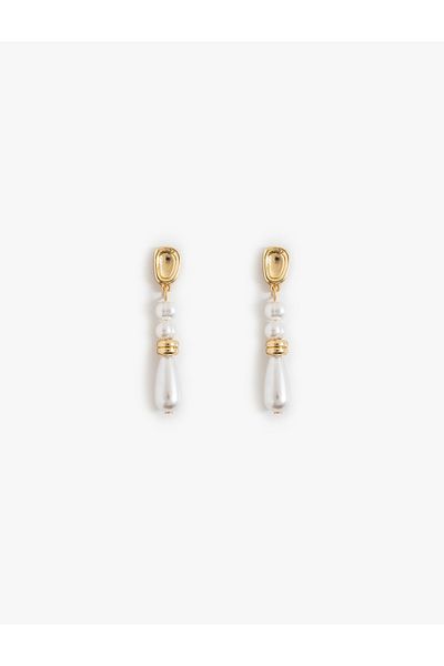 Koton Dangle Pearl Earrings