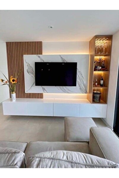 Grcstyle Ledli Tv Paneli, Tv Ünitesi, Duvar Lambiri