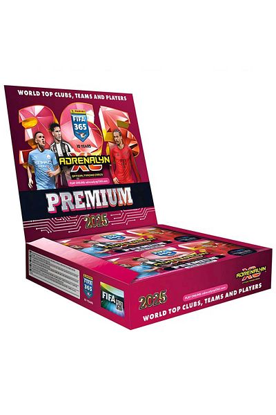 Çelik بطاقات لاعب كرة القدم الفاخرة Fifa 365 Adrenalyn XL 2025