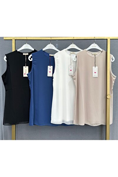Zeynep Butik Süssü Şifonlu Kolsuz Içlik 869 1283
