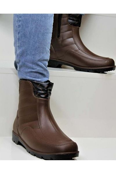 Kids Club Shoes Brown Kocamanlar Gzr - Ψυχρές αδιάβροχες μπότες εργασίας και κυνηγιού με μαλλί μέσα