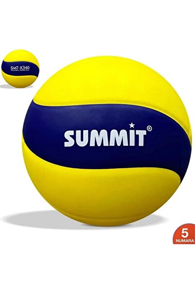 Summit Smt-X340 No 5 Training Volleyball Ball - Yellow