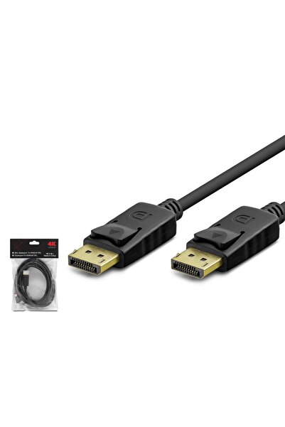 HADRON Hdx7798 Dısplay (M) To Dısplay (M) Kablo 4k 144hz 3m Siyah