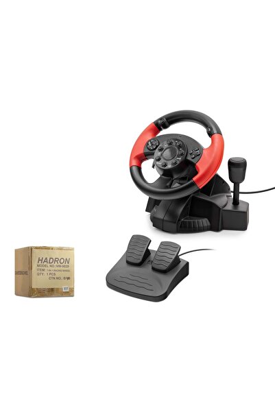 HADRON Vw9829 Oyuncu Direksiyon Seti 200° 7ın1 Ps4/ps3/ps2/pc/xbox/nıntendo/a...