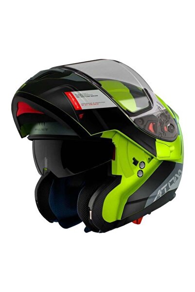 MT Atom Sv Gorex Çene Açılır Motosiklet Kaskı