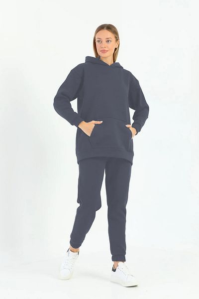 DaKa 3 Thread Kangaroo Pocket Fleece Tracksuit Set