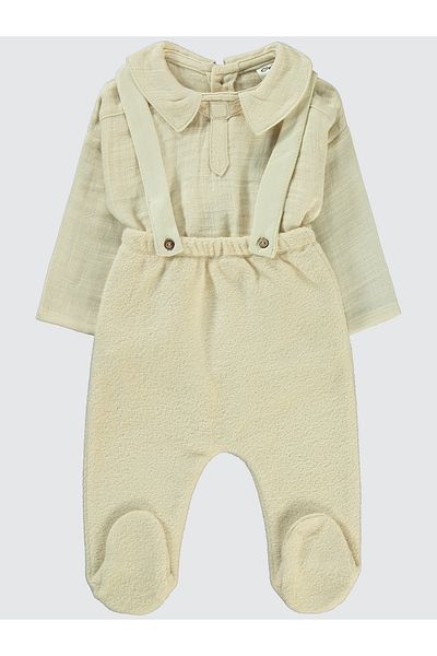 Civil Baby 3-12 Months Baby Boy Ecru Suit Set