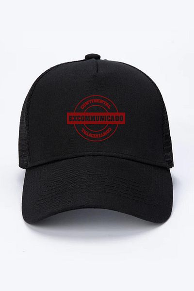 Tshirthane Pălărie din plasă neagră John Wick Continental Excommunicado