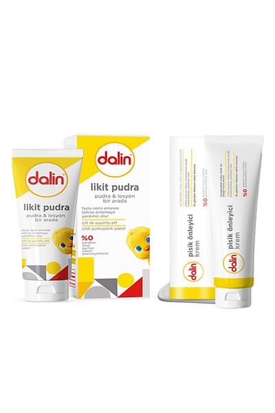 Dalin Set of 2 - Diaper Rash Cream and Liquid Powder 100 ml