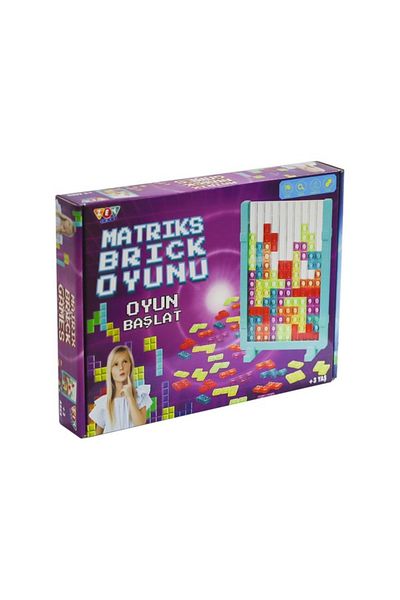 Tıfıl Toys Colorful Matrix Brick Tetris Game